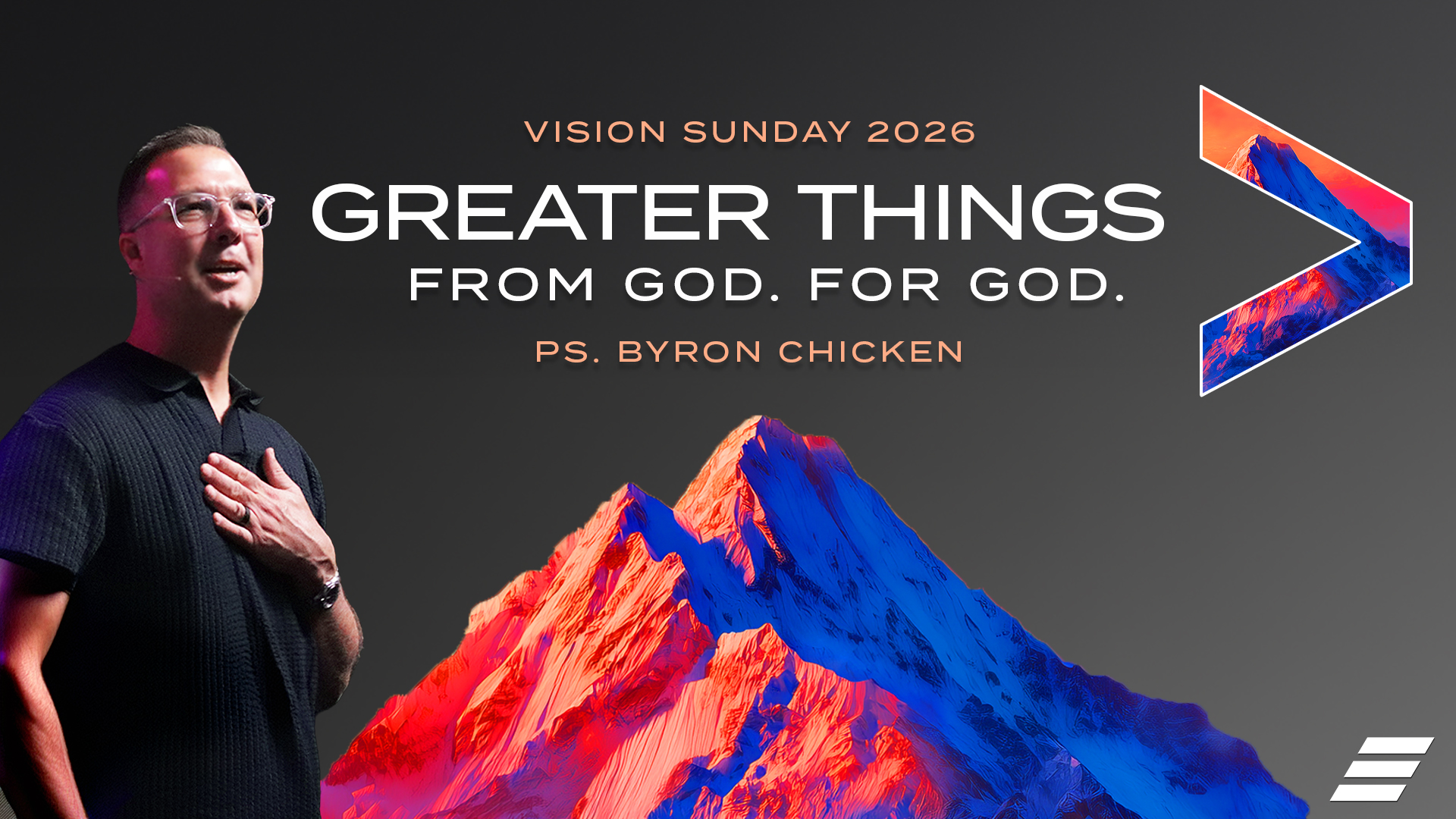 Vision Sunday 2026: Greater Things